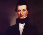 乔治 迦勒宾 宾汉姆 : Portrait of Reverend John Glanville